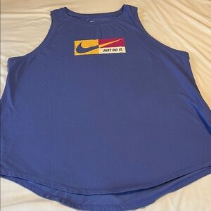 Nike Tank with Logo Patch Size 1X